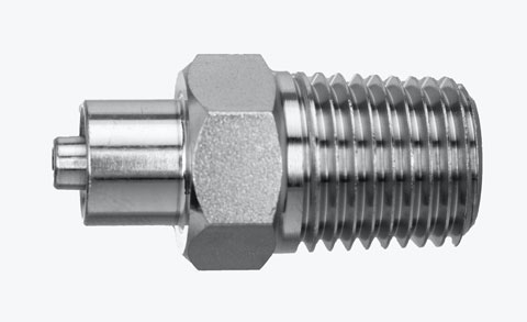 SSALZ3304 Male Luer Lock, 1/4 NPT male thread